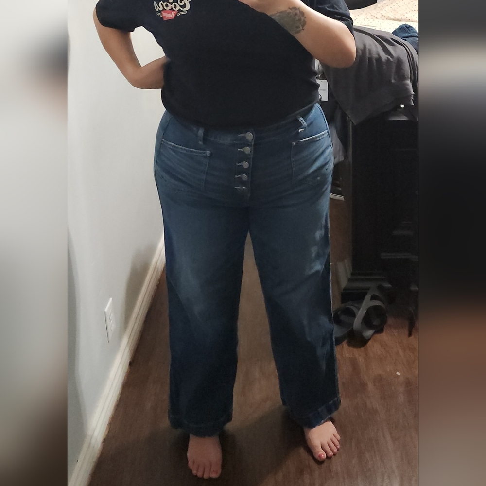 Torrid Wide Leg Women's Blue Jeans